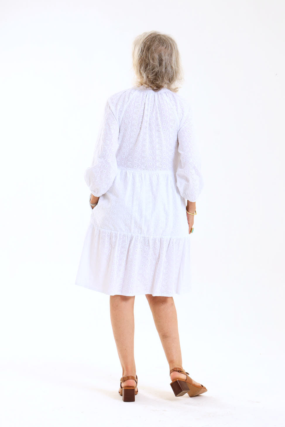Poppy Dress (short) - White
