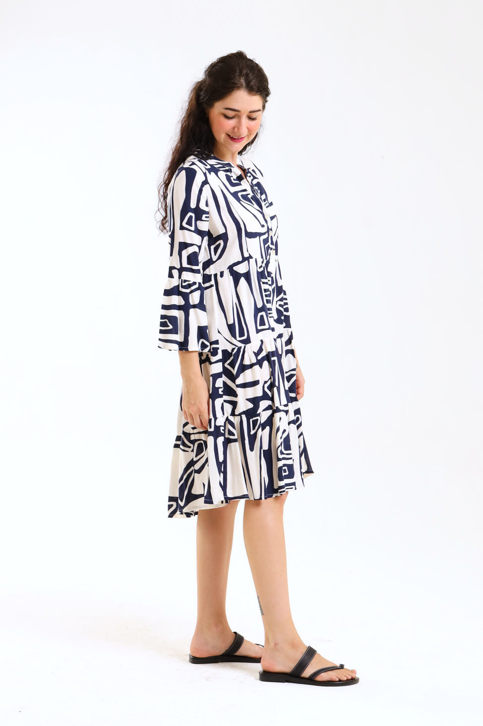Dandelion Dress- Navy