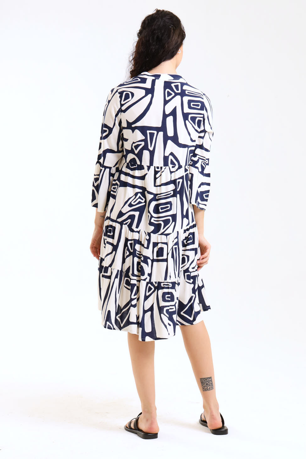 Dandelion Dress- Navy