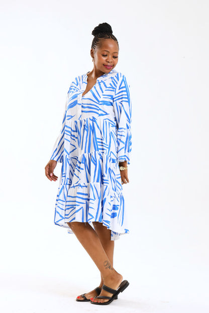 Dandelion Dress- Blue