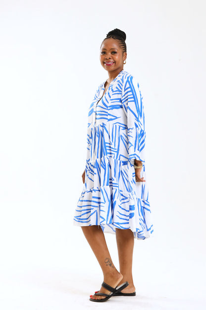 Dandelion Dress- Blue