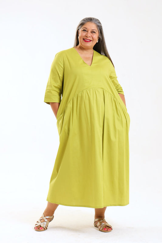 Lala Dress- Lime