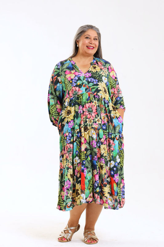 Poppy Dress- Jungle