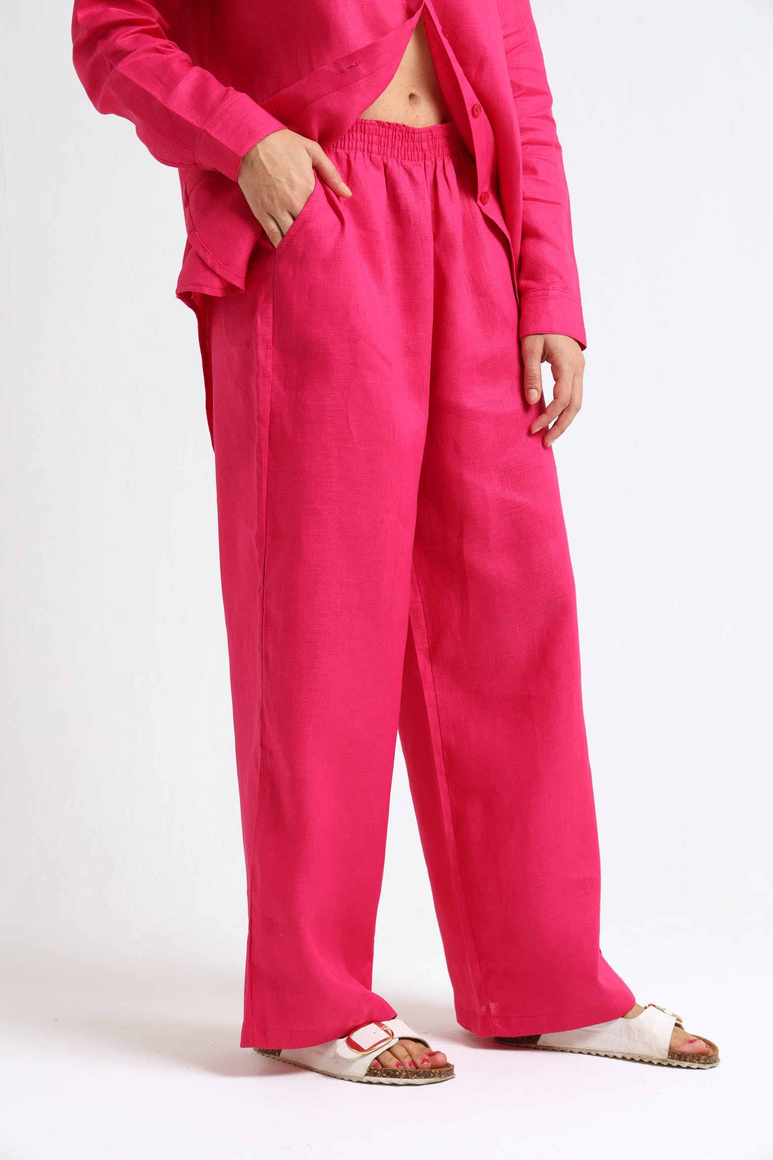 Classic Pants- Cerise