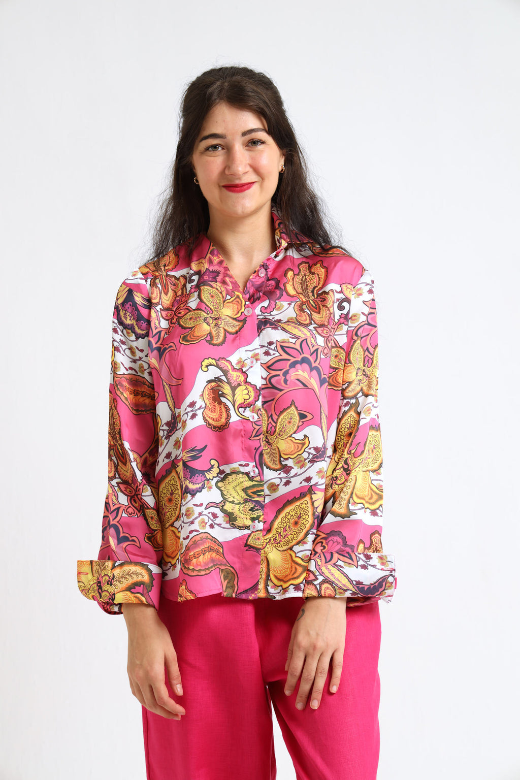 Sage Shirt- Pink