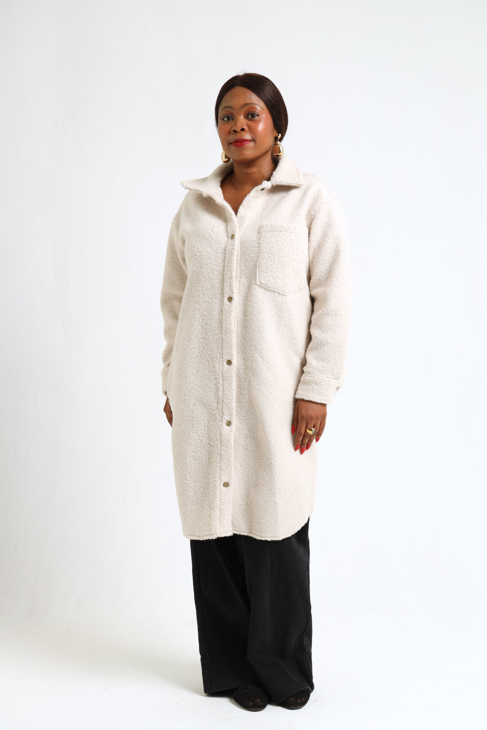 Chamomile Coat- Cream