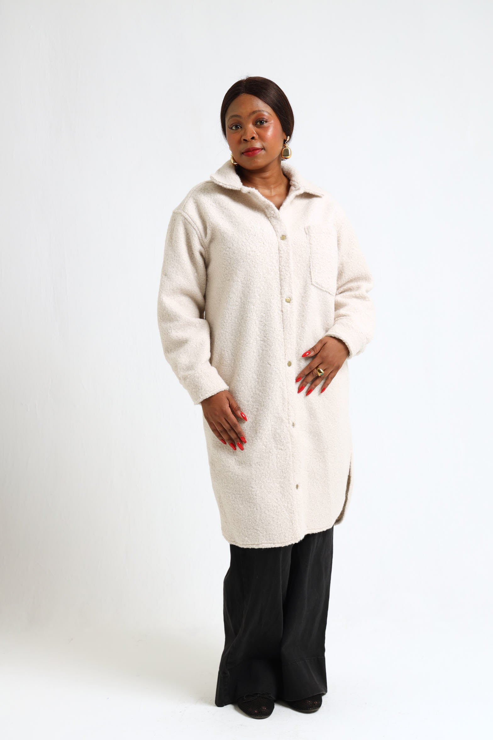 Chamomile Coat- Cream