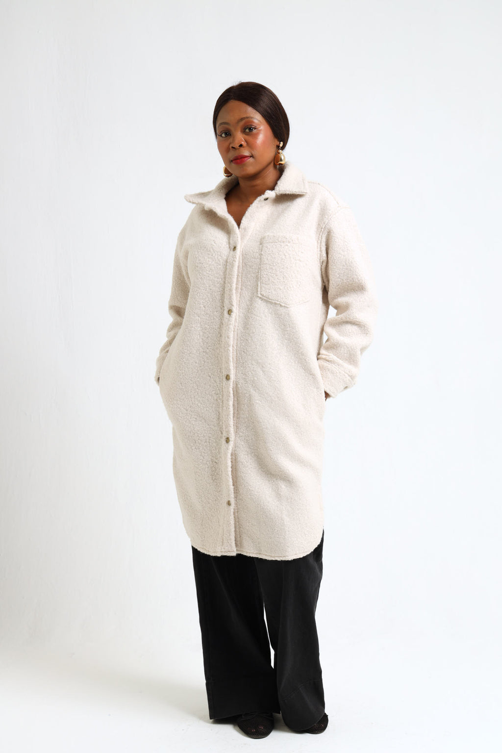 Chamomile Coat- Cream