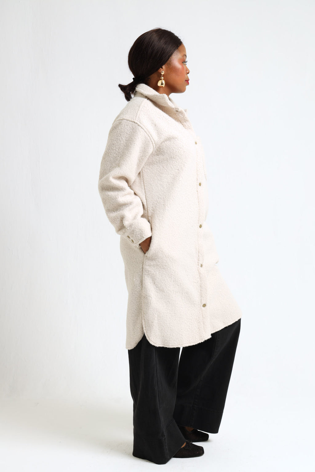 Chamomile Coat- Cream