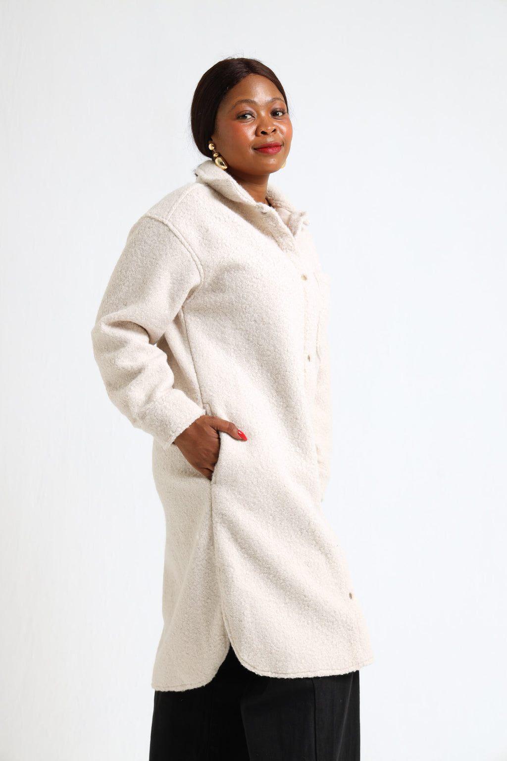 Chamomile Coat- Cream