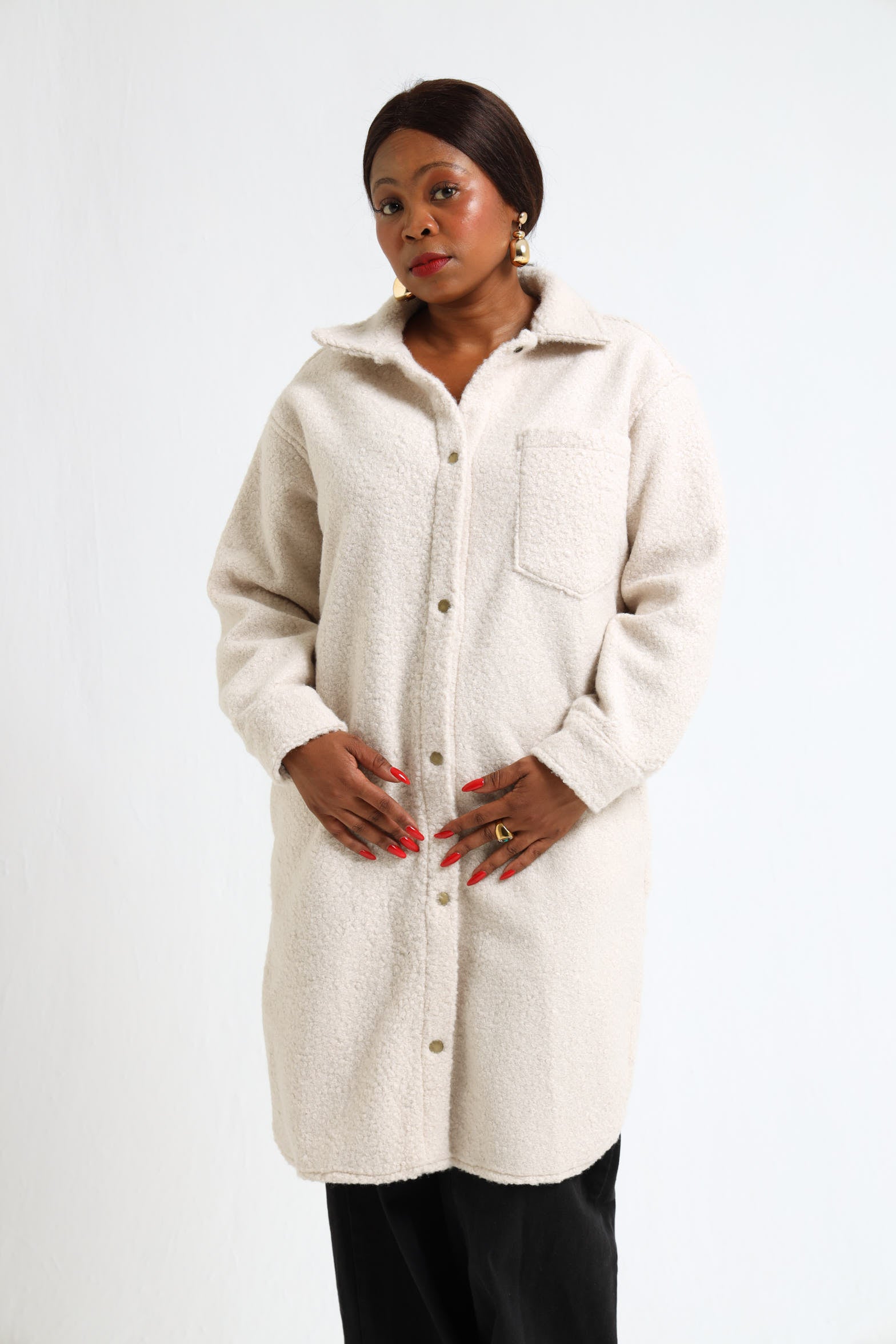 Chamomile Coat- Cream