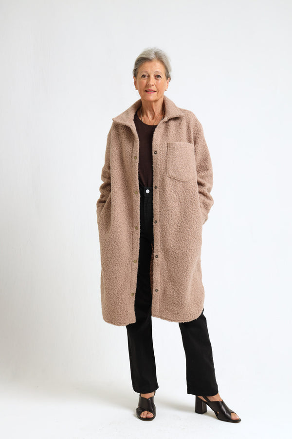 Chamomile Coat- Cafe