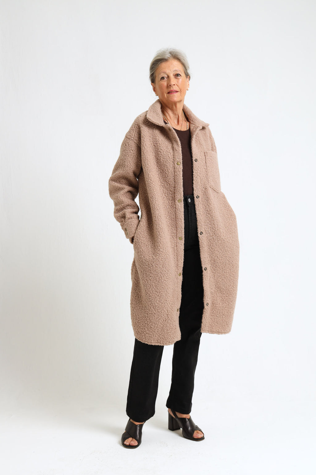 Chamomile Coat- Cafe