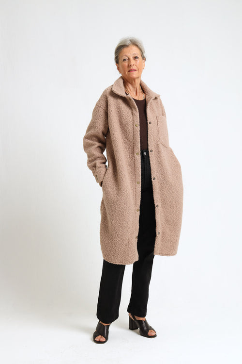 Chamomile Coat- Cafe