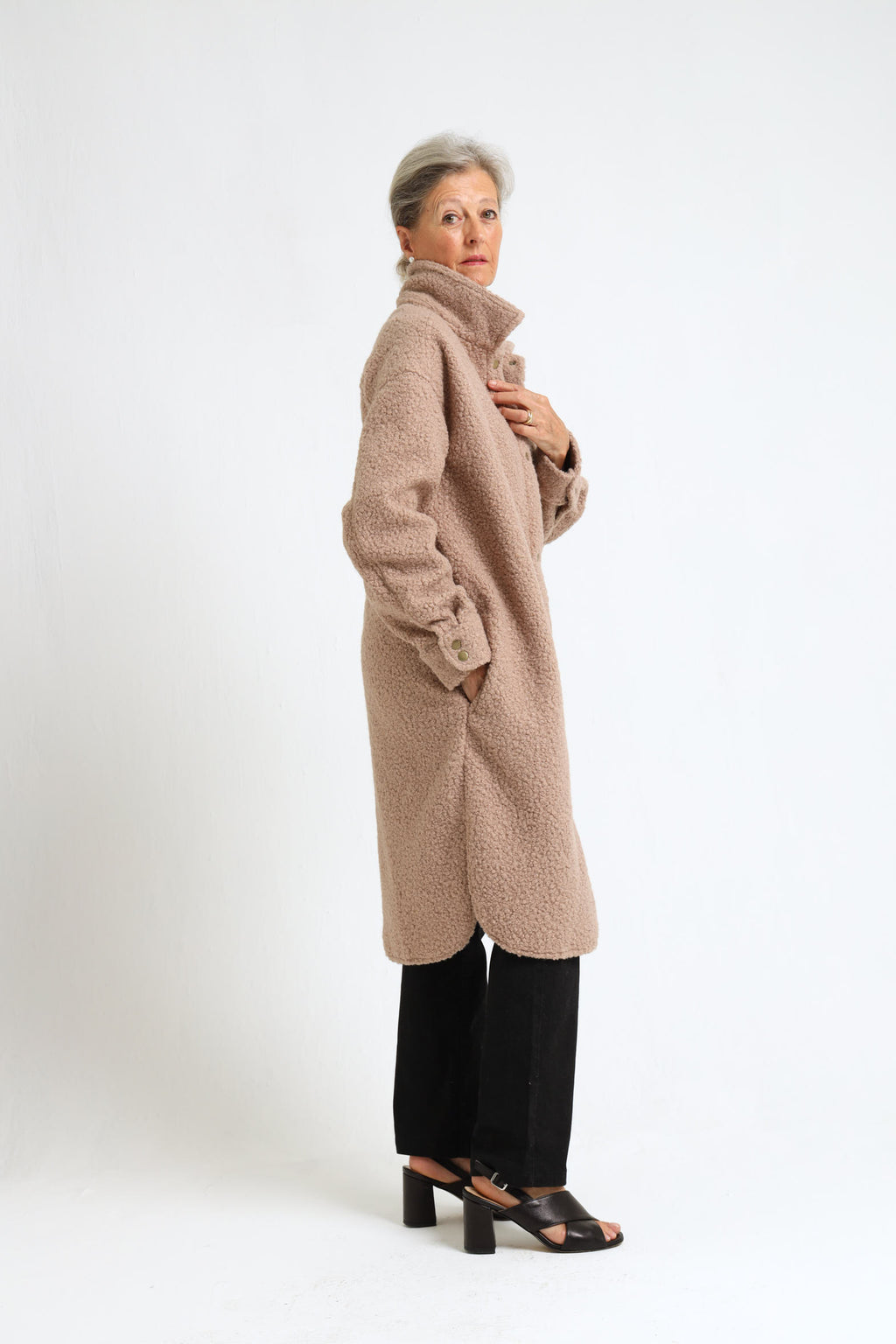 Chamomile Coat- Cafe