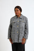 Dahlia Jacket- Grey