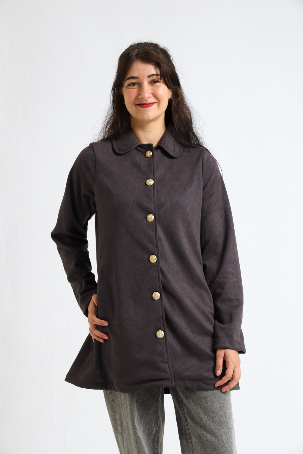 Car Coat- Charcoal