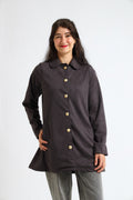 Car Coat- Charcoal