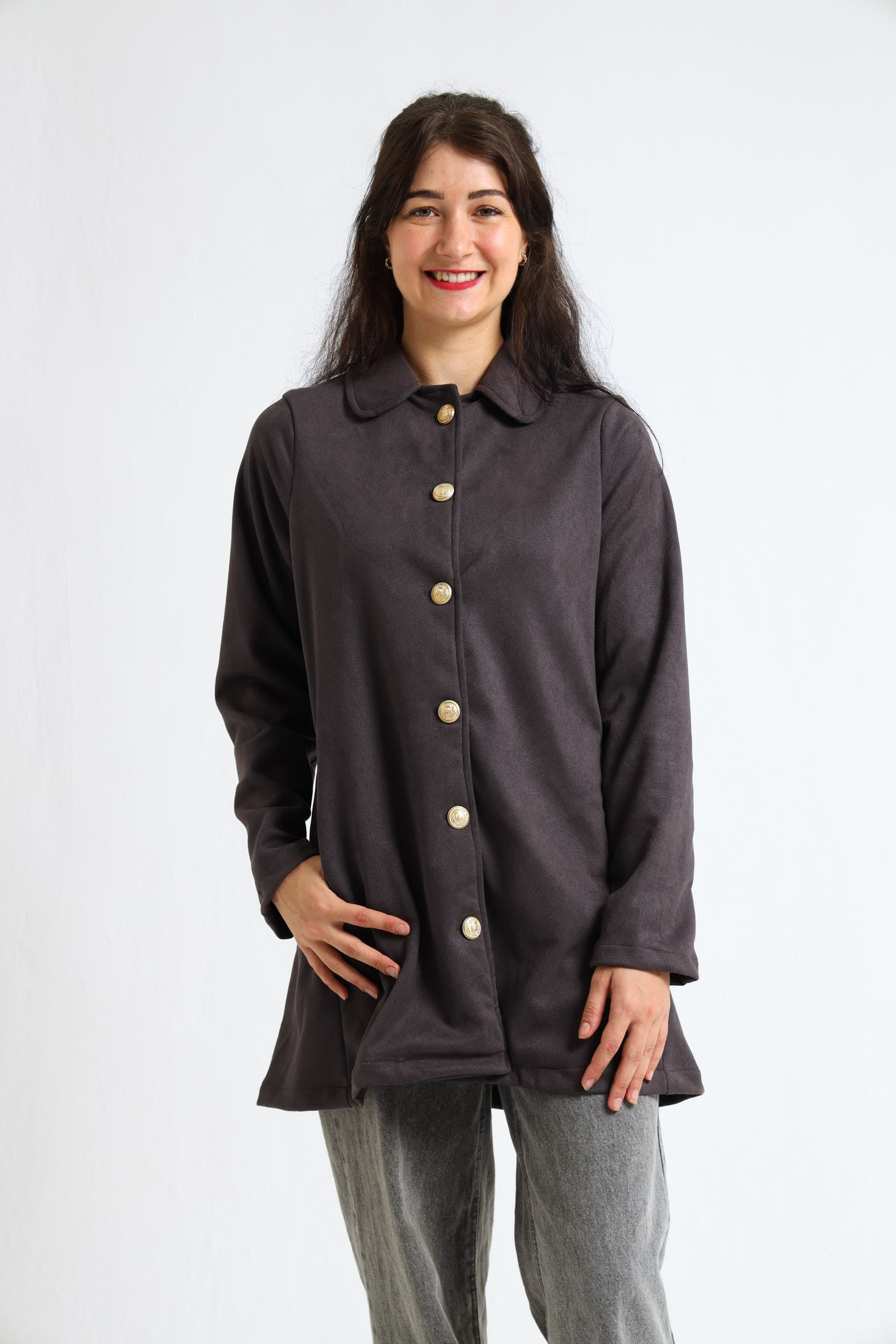 Car Coat- Charcoal