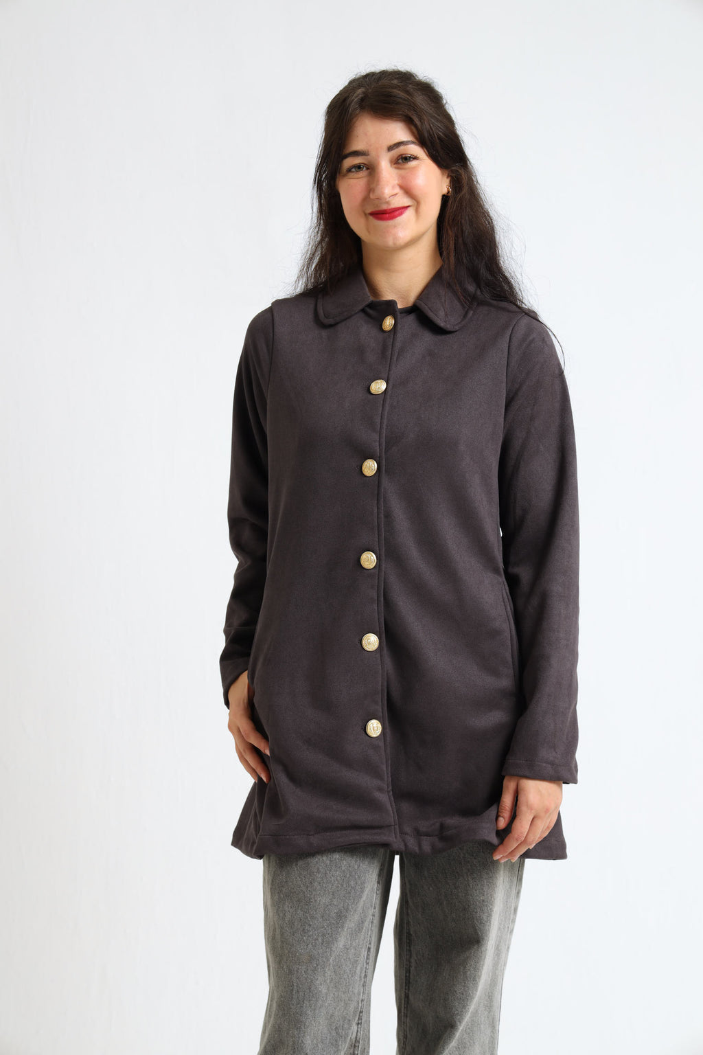 Car Coat- Charcoal