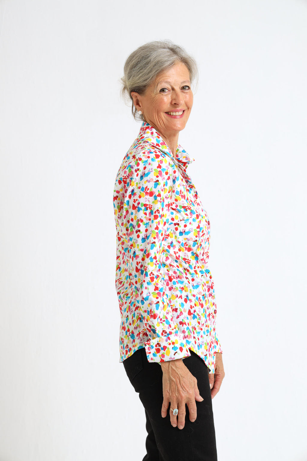 Hibiscus Shirt- Paint