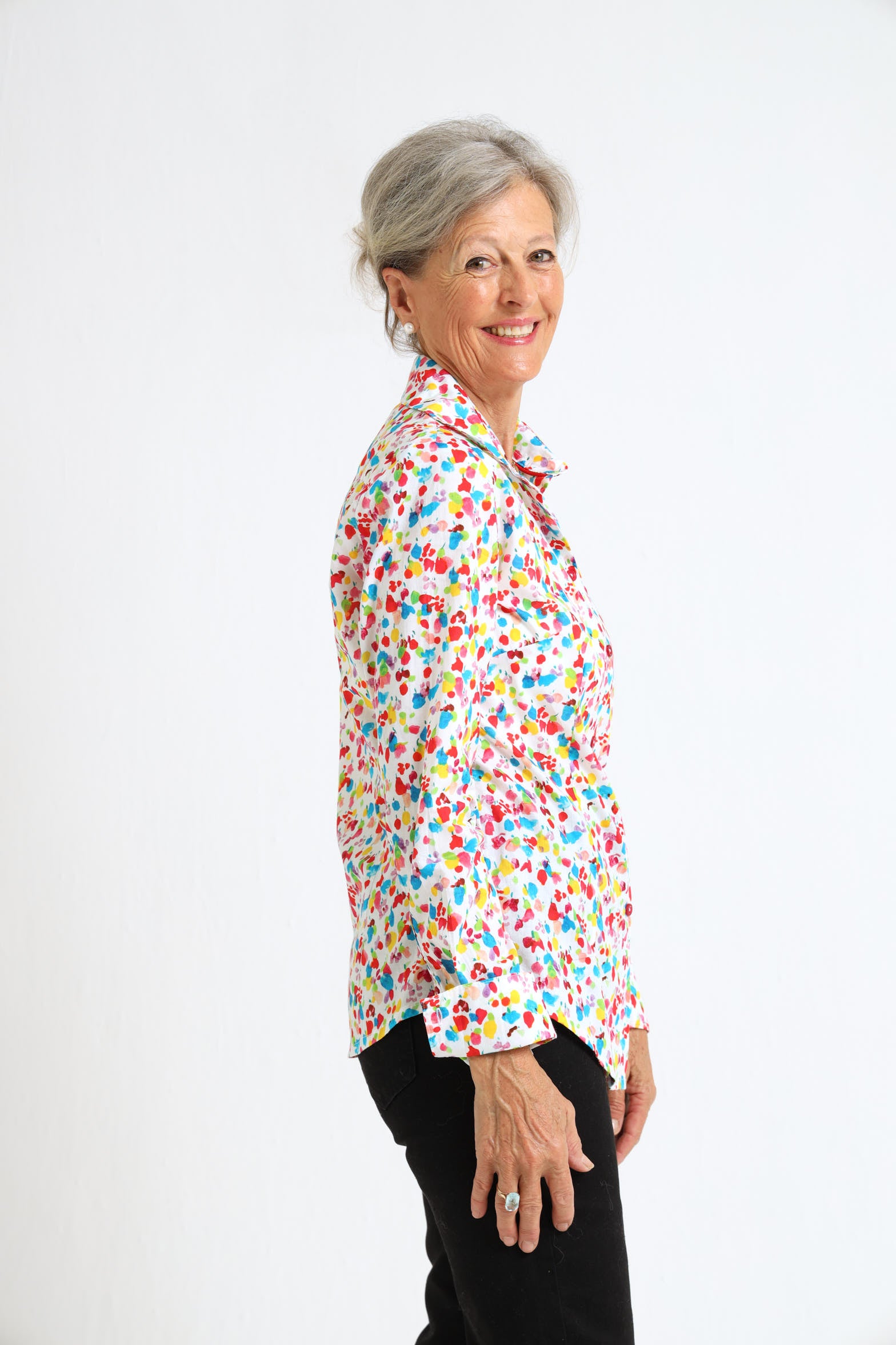 Hibiscus Shirt- Paint