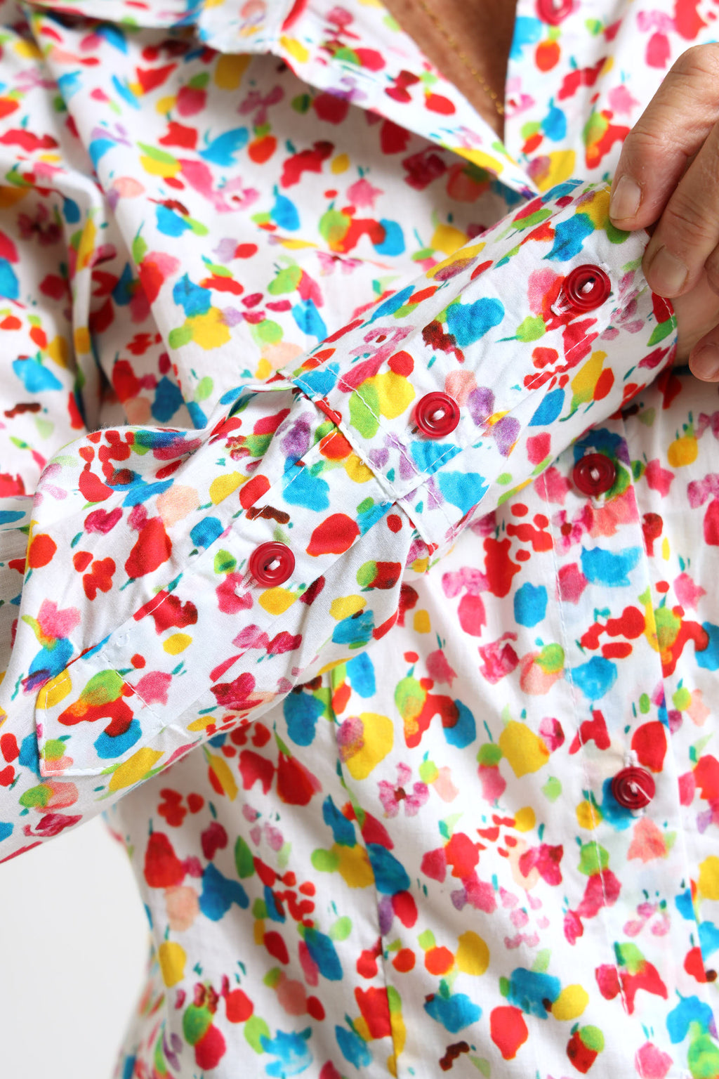 Hibiscus Shirt- Paint