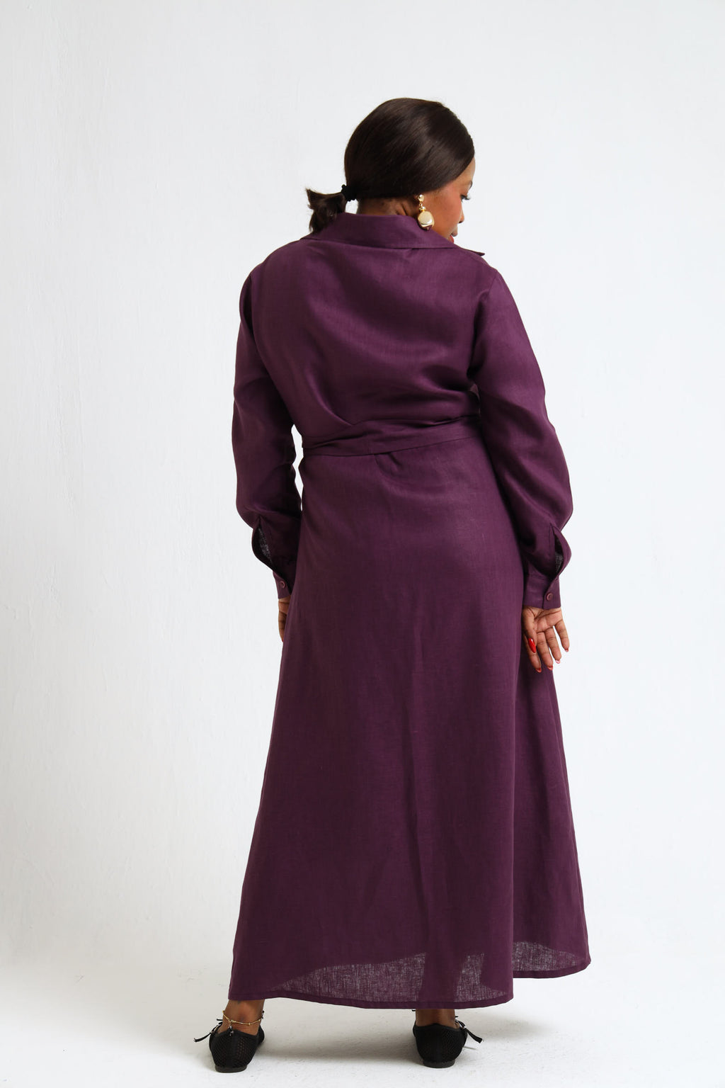 Winter Shirt-Waister- Purple