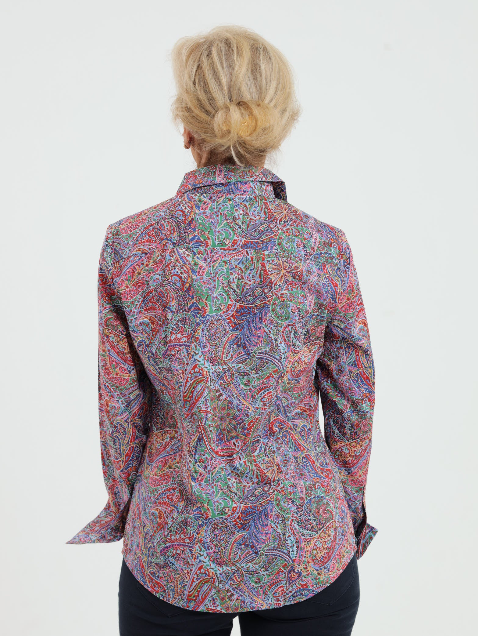 Hibiscus Shirt- Paisley