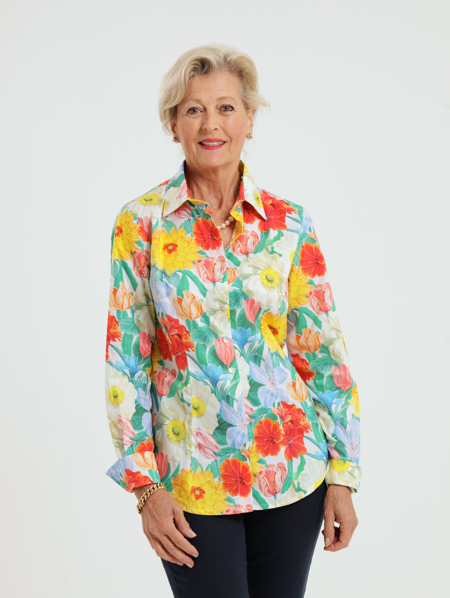 Hibiscus Shirt- Floral