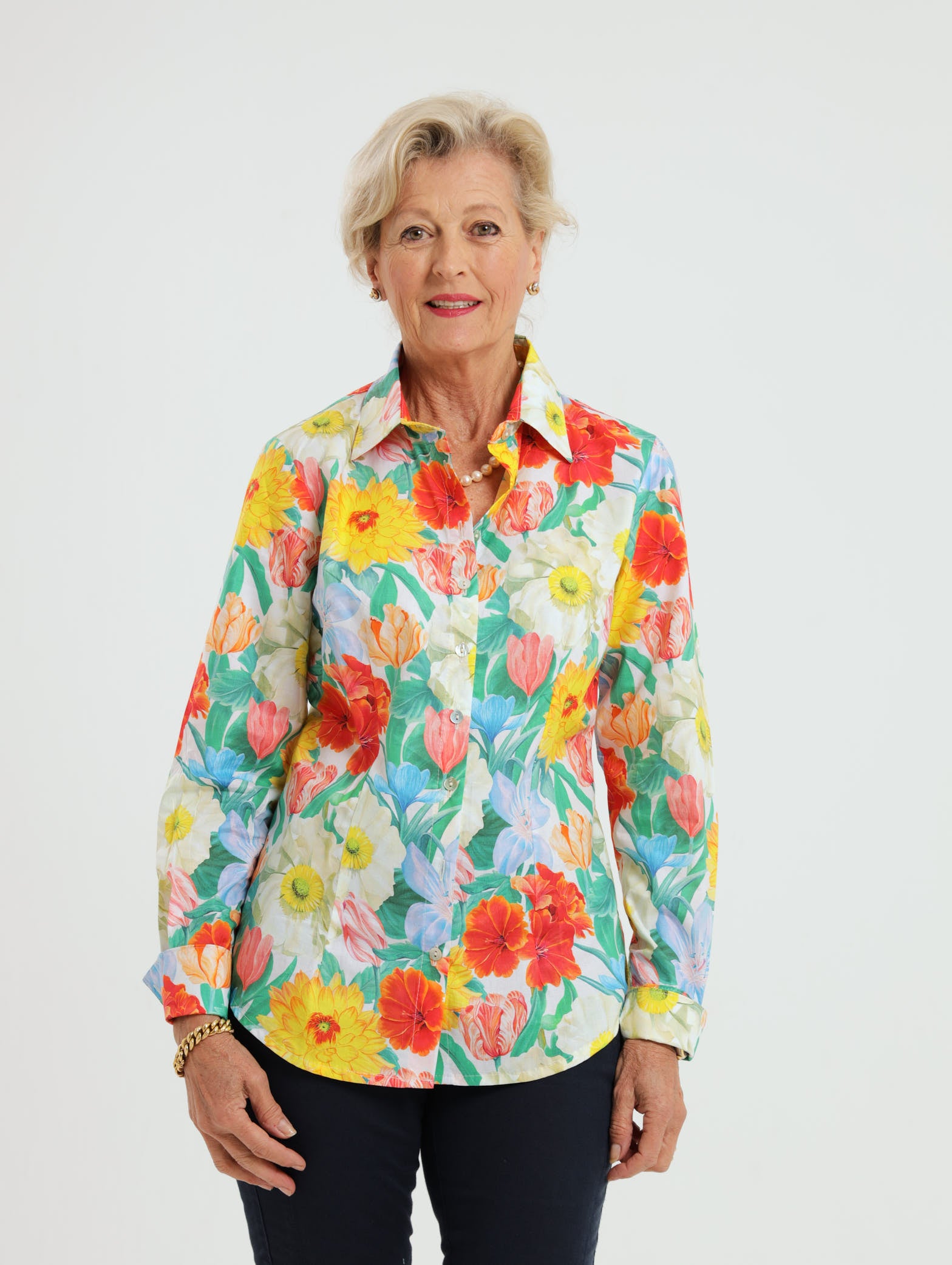 Hibiscus Shirt- Floral