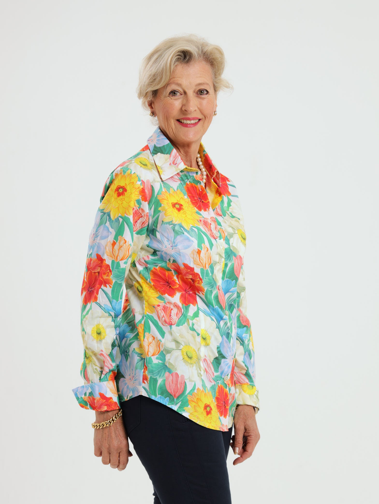 Hibiscus Shirt- Floral