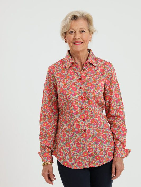 Hibiscus Shirt: Liberty