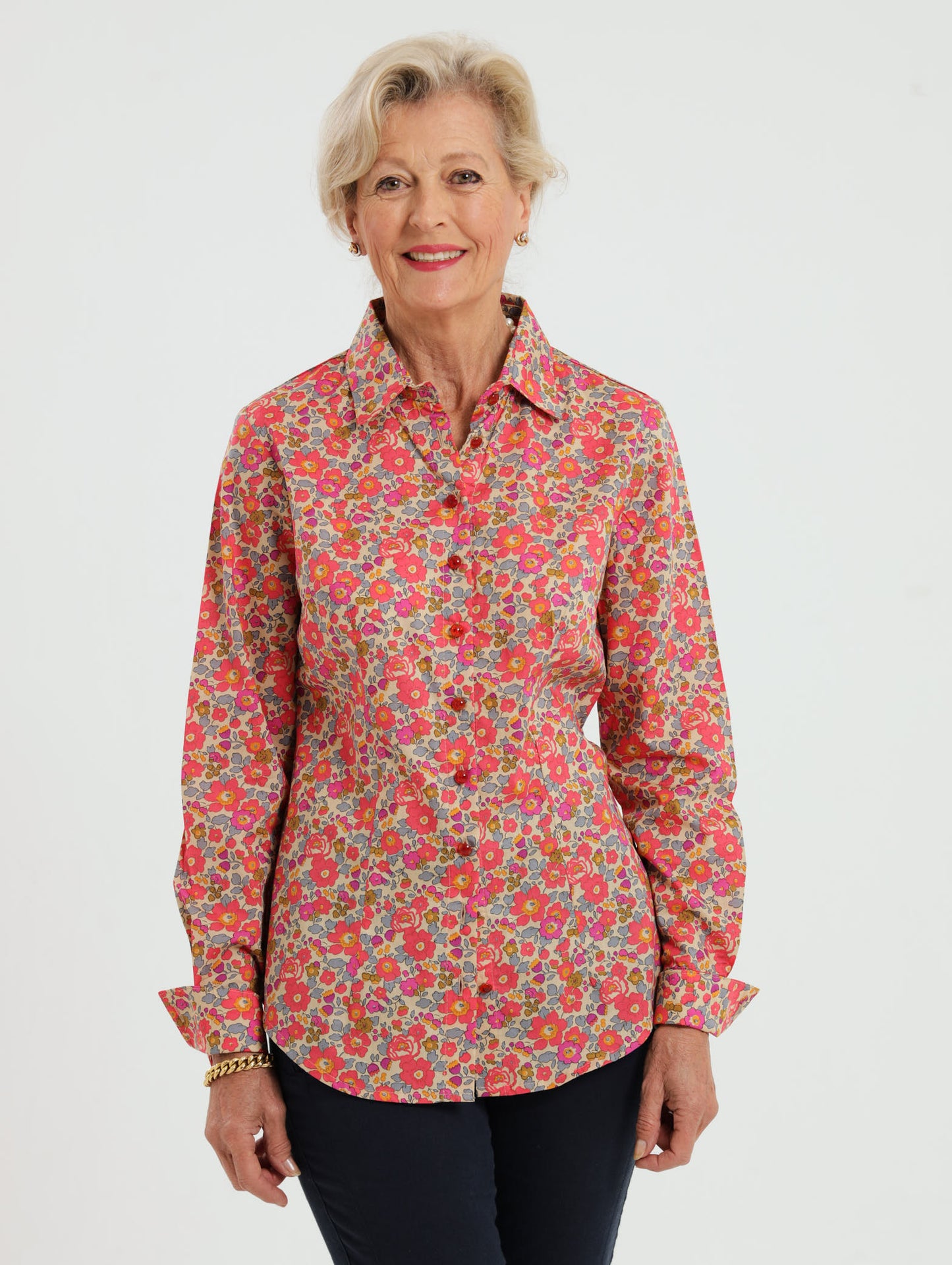 Hibiscus Shirt: Liberty