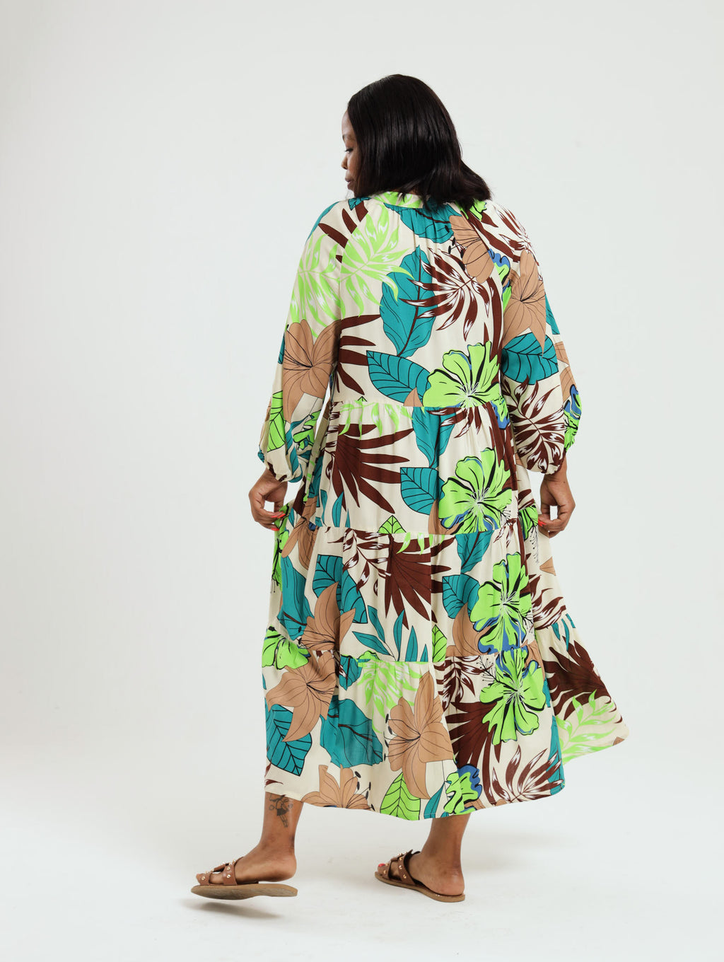 Poppy Dress- Tropical