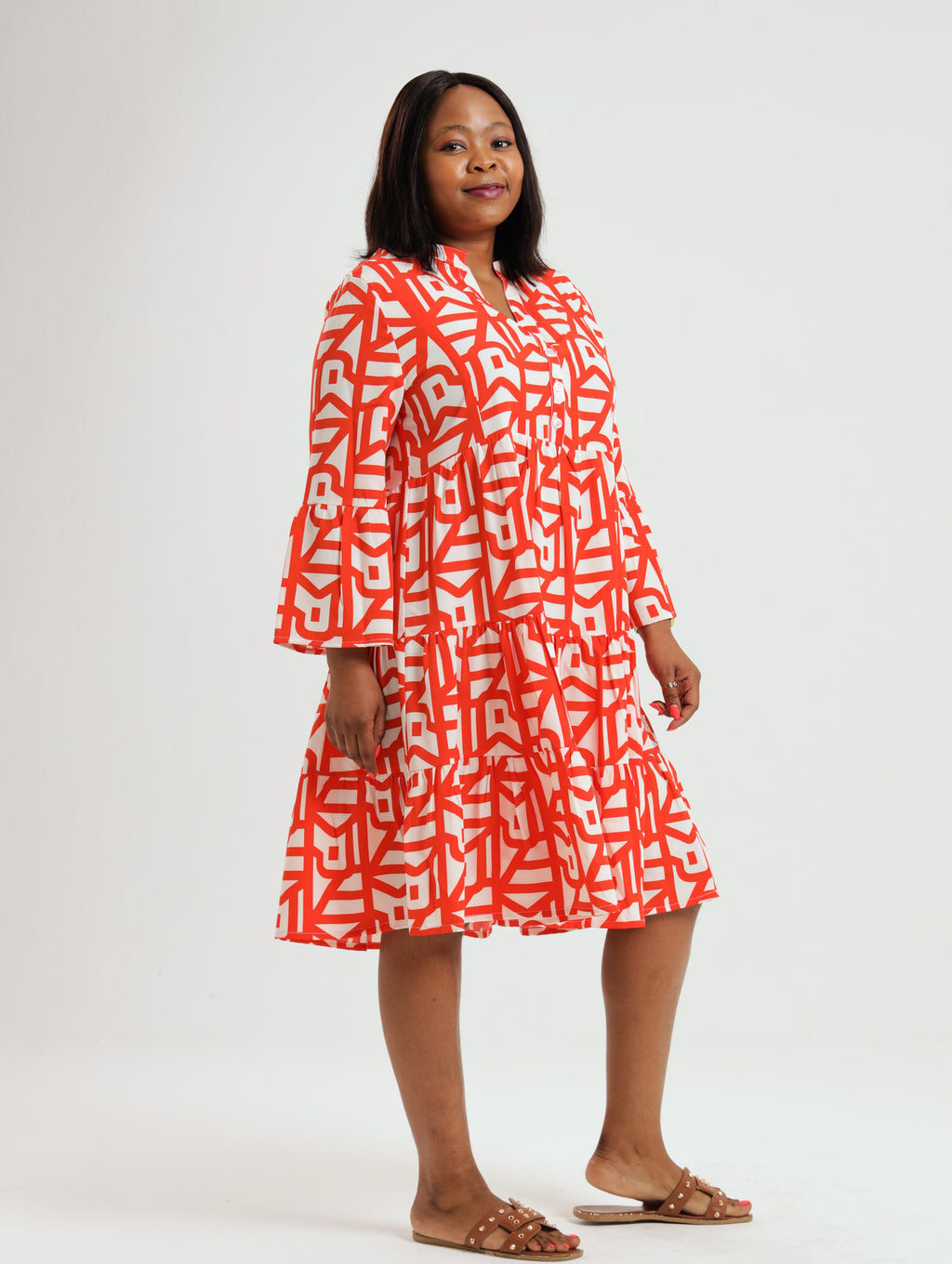 Dandelion Dress- Orange