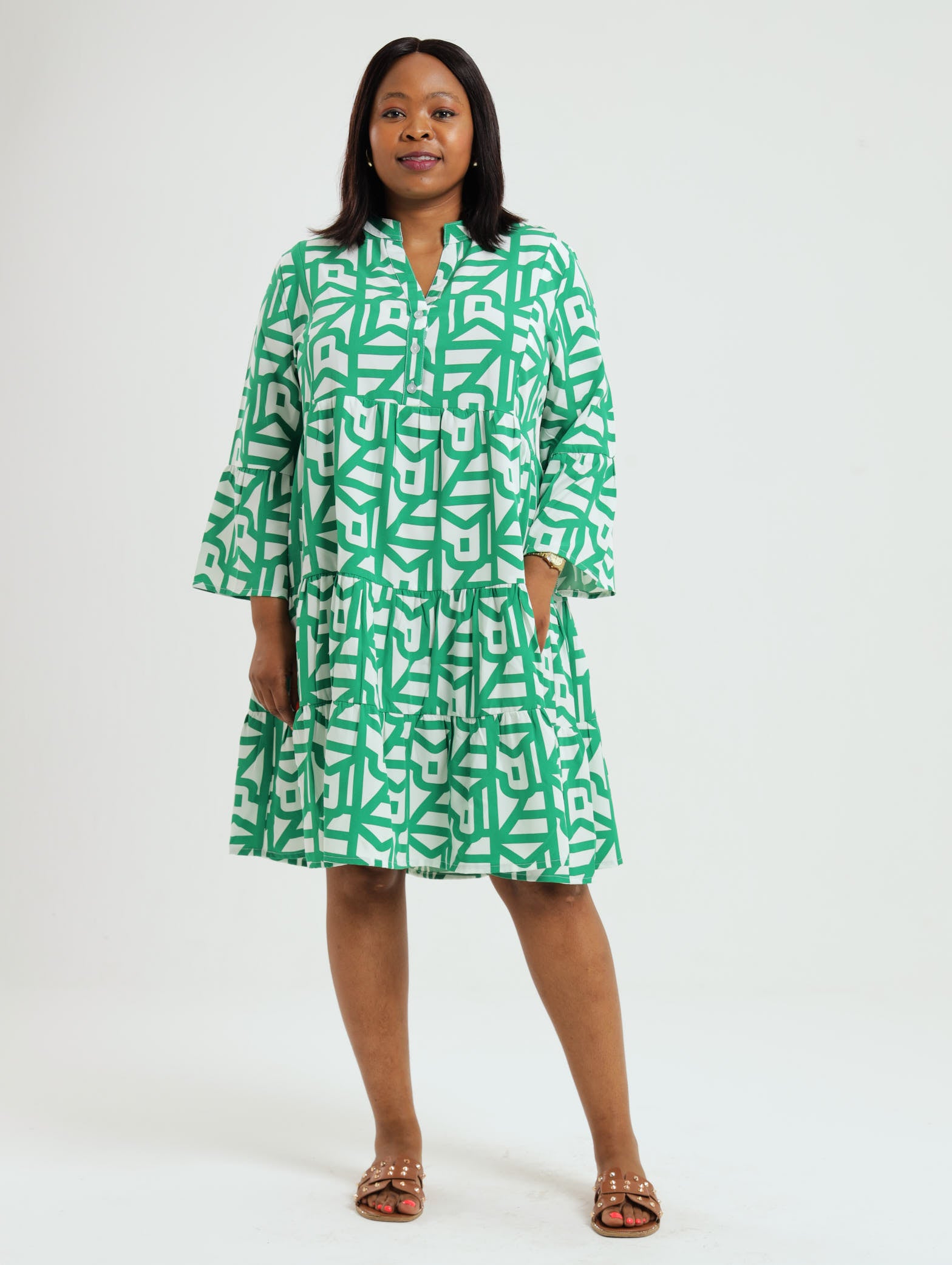 Dandelion Dress- Green