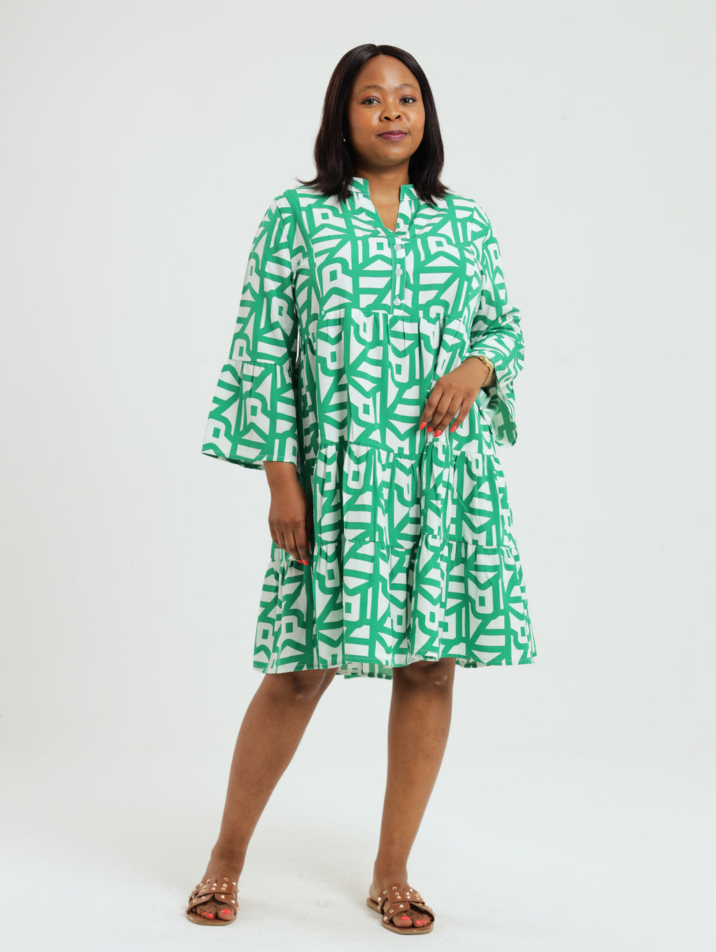 Dandelion Dress- Green