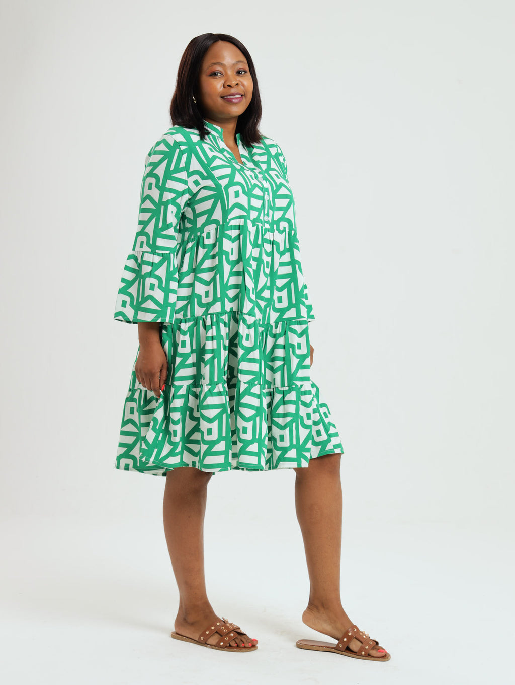 Dandelion Dress- Green
