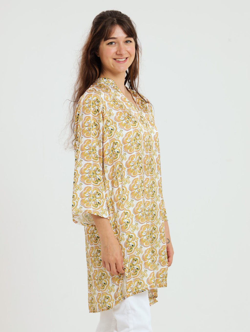 Tulip Tunic- Gold