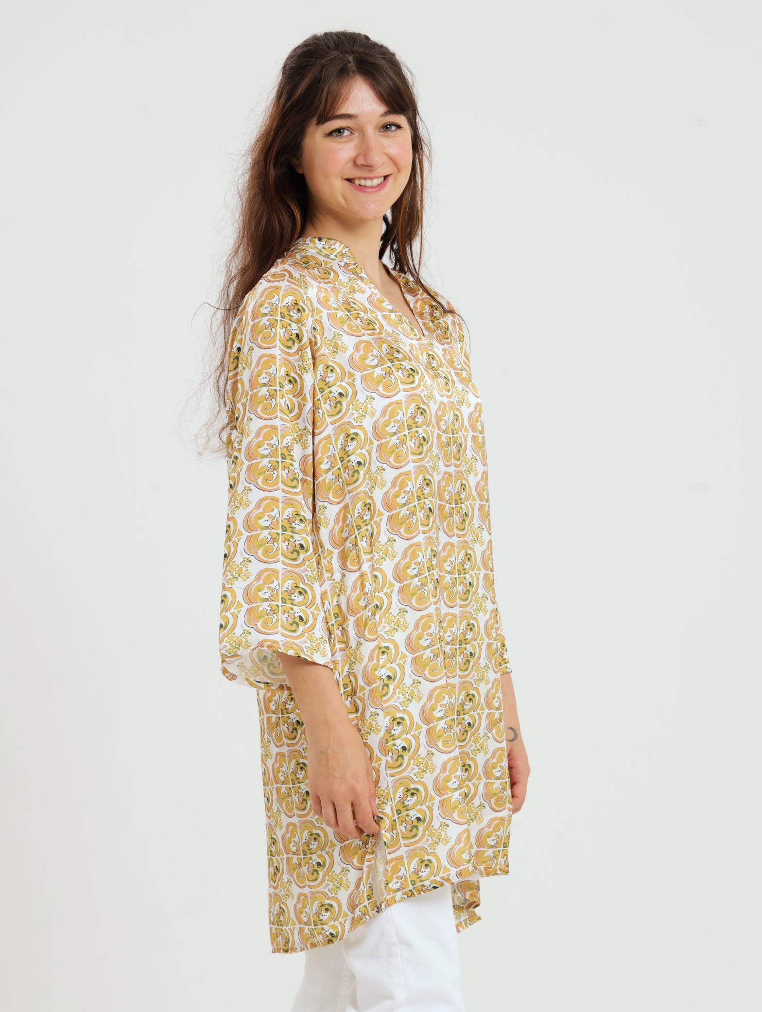 Tulip Tunic- Gold
