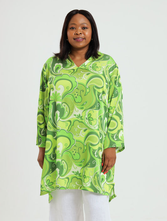 Tulip Tunic- Green