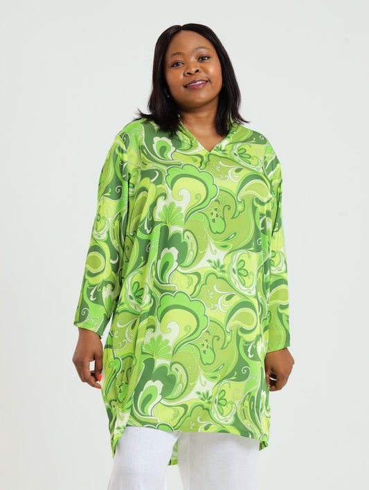 Tulip Tunic- Green