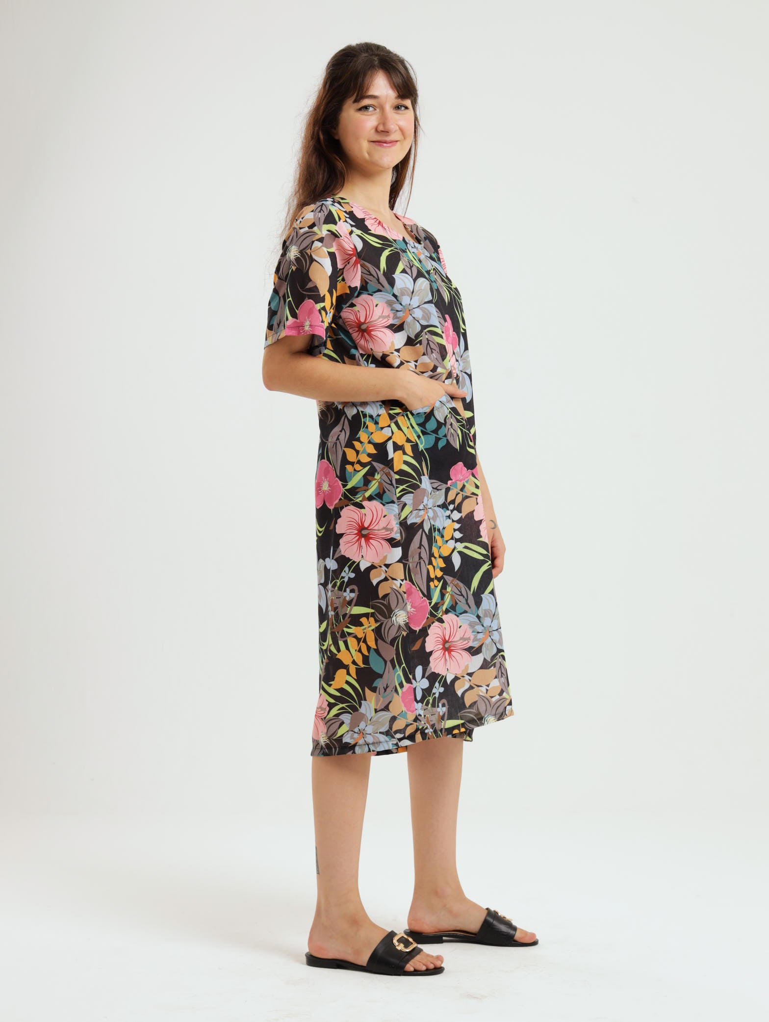 Iris Dress- Black