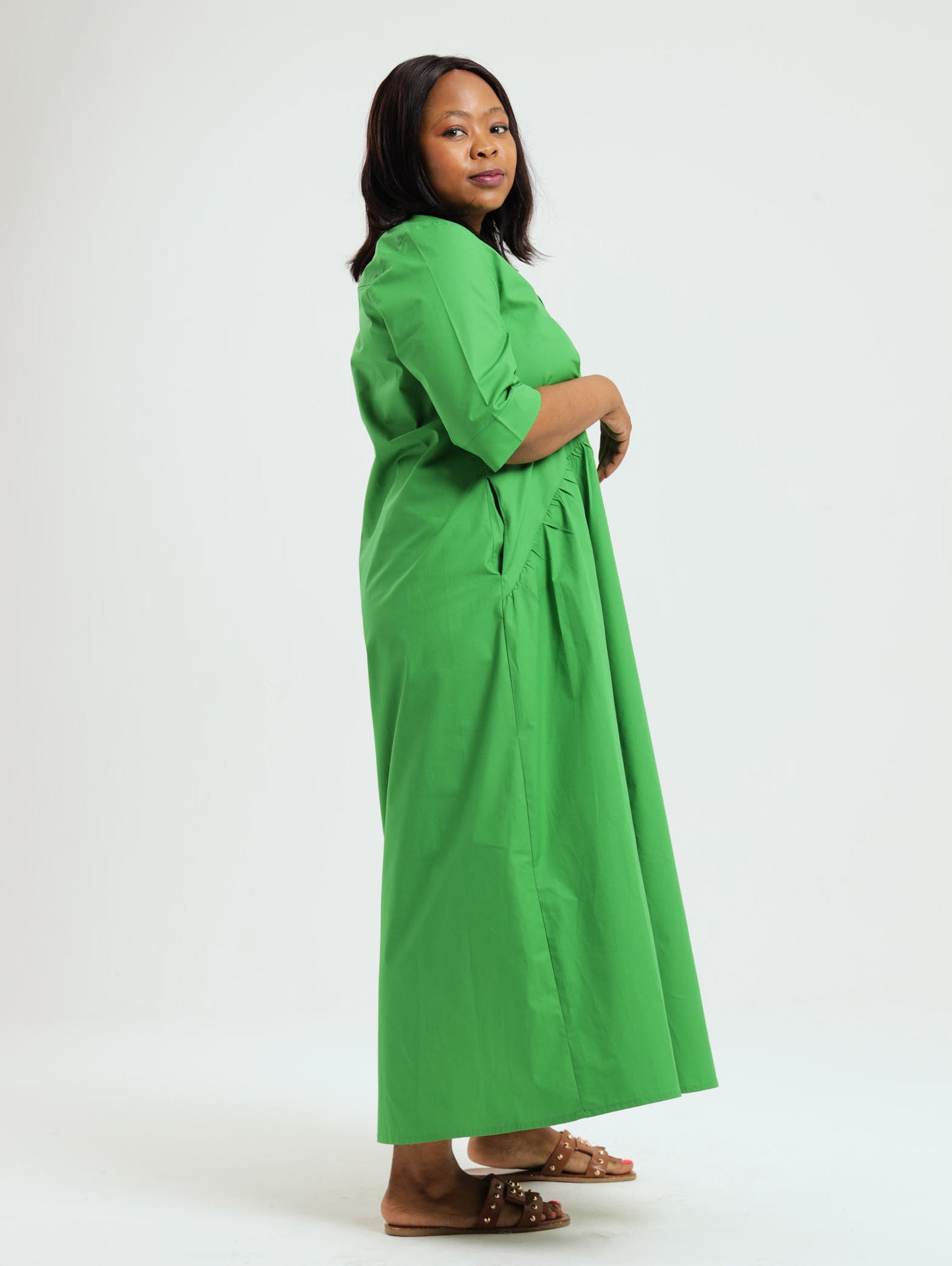 Lala Dress: Green