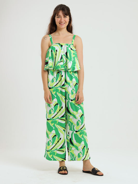 Juniper Jumpsuit: Green