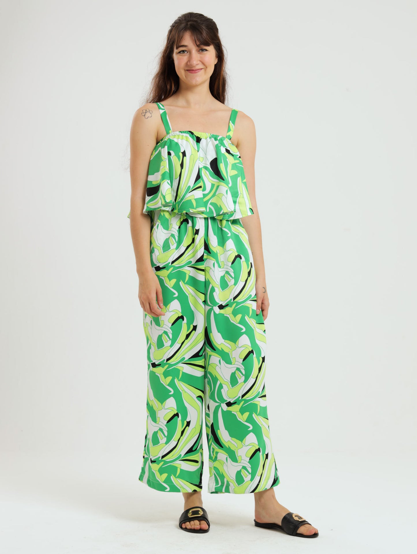 Juniper Jumpsuit: Green