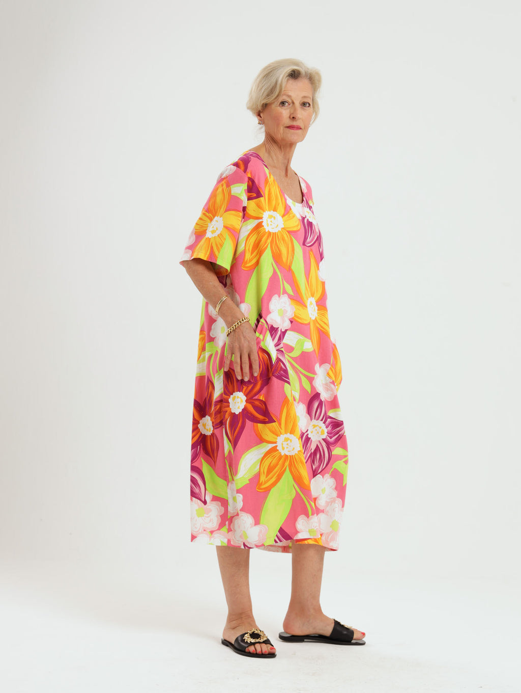 Iris Dress- Pink