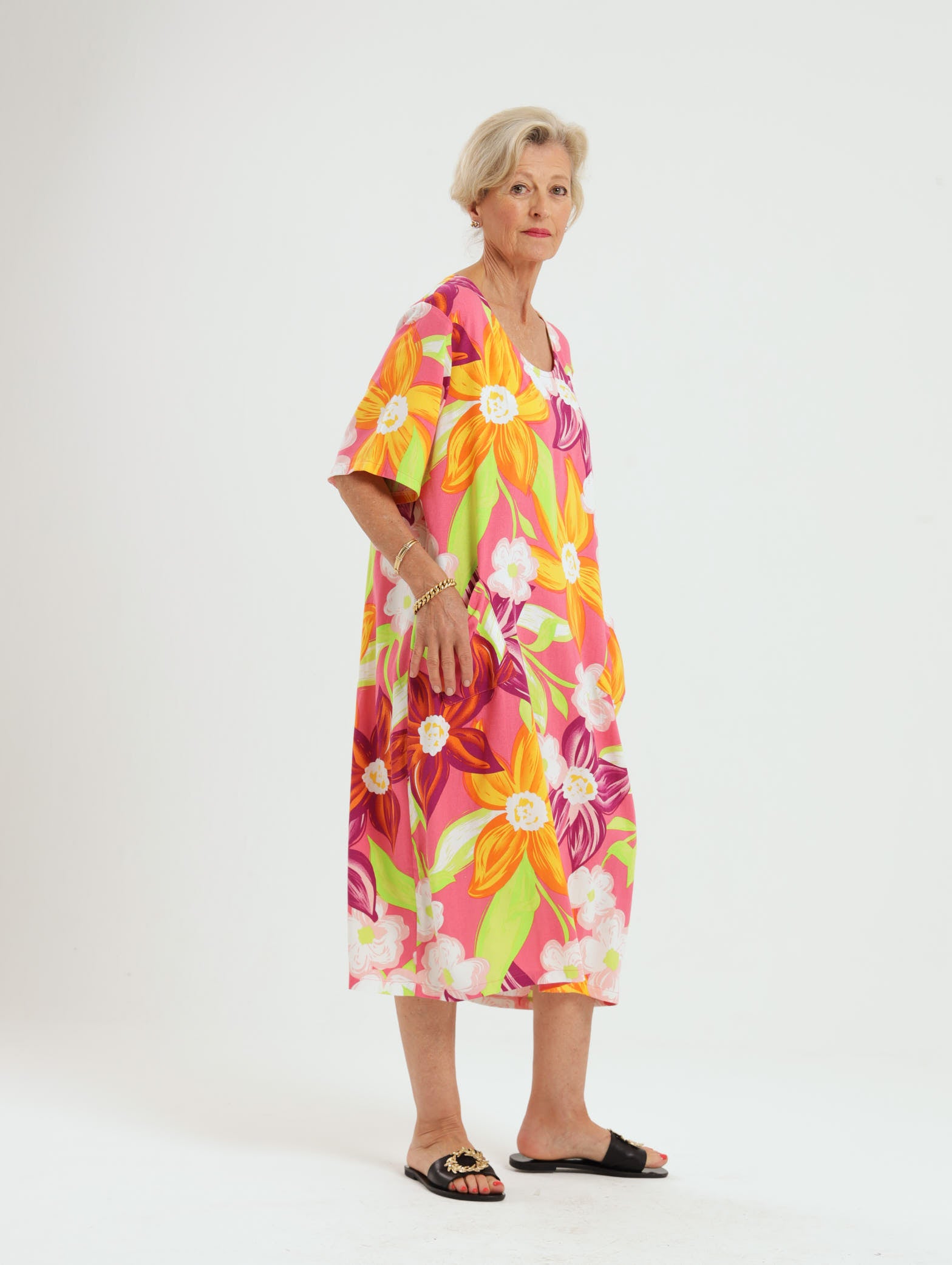 Iris Dress- Pink