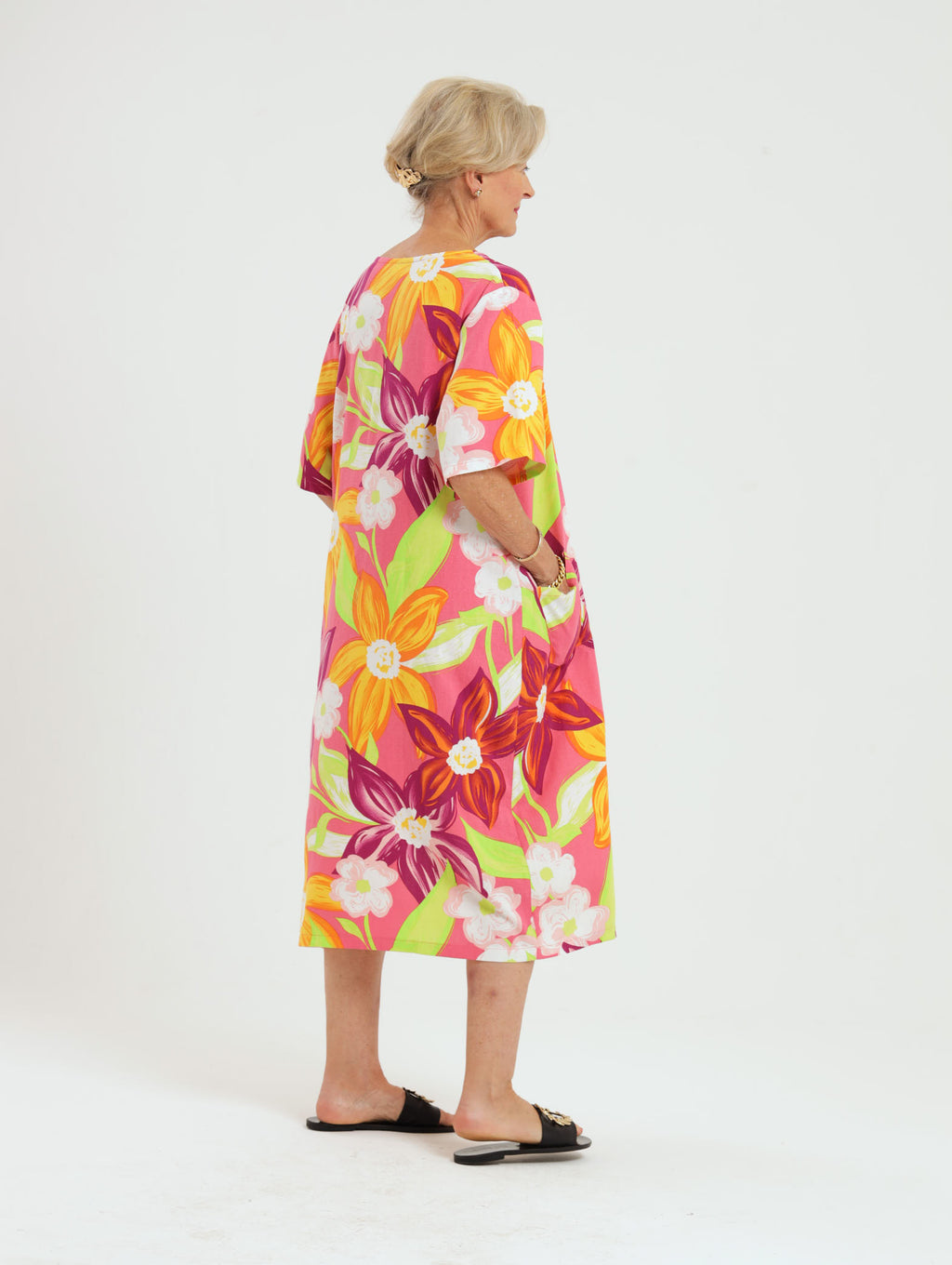 Iris Dress- Pink